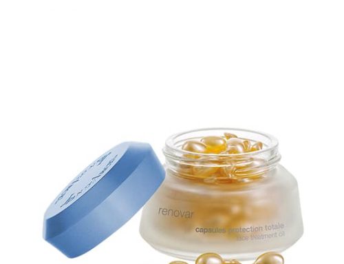 Capsules protection totale face treatment oil